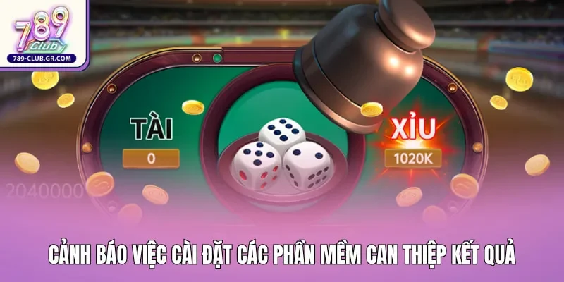 Cảnh báo việc cài đặt các phần mềm can thiệp kết quả chứa nhiều virus gây hại