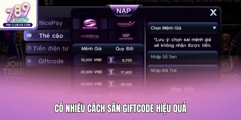 Có nhiều cách săn giftcode hiệu quả